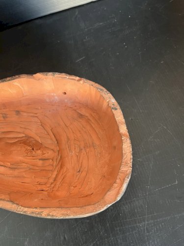 Sculpture Masque Mural  Visage Terre Cuite Vintage artisanat humour