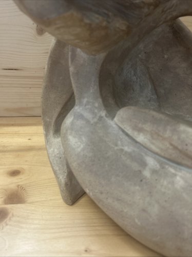 Sculpture moderne Austin Prod Inc. 1984 – Résine imitation pierre