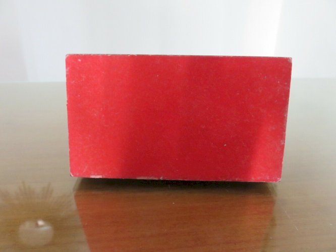 SCULPTURE MODERNISTE EN LAITON SUR SOCLE EN MARBRE ANNEES 70 VINTAGE 