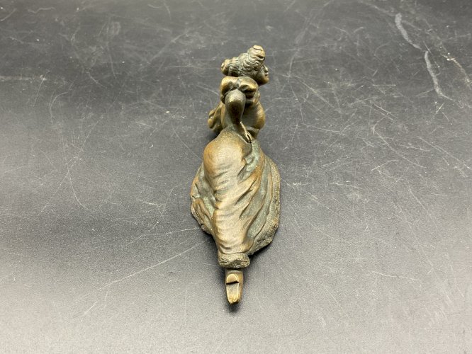 SCULPTURE ORIENTALISTE ÉROTIQUE EN BRONZE DE VIENNE