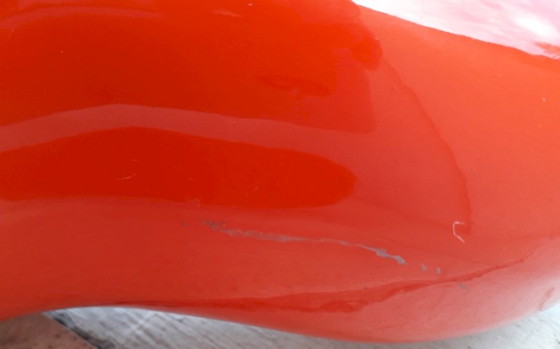 Sculpture rouge Döman