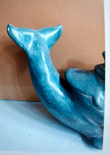 sculpture style inuit de fabrication canadienne en etat correct