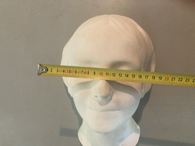 Sculpture Tête L Inconnue De La Seine Noyée Plâtre Masque Mortuaire Femme 1920