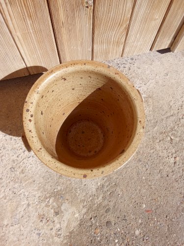 Seau à champagne en grès la borne 