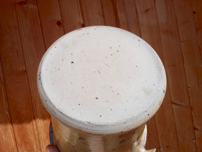 Seau à champagne en grès la borne 