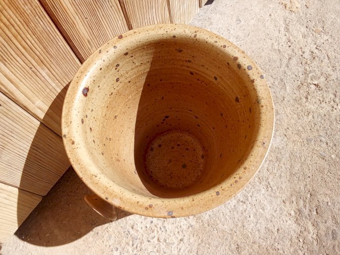 Seau à champagne en grès la borne 