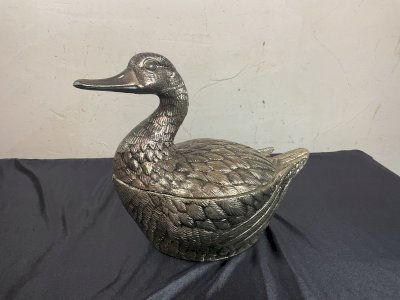 Seau à glace- DESIGN " CANARD " signé MAURO MANETTI FIRENZE 1960 -ICE BUCKET