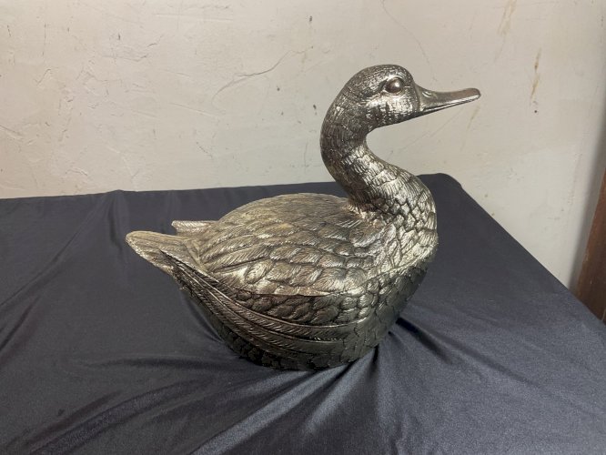 Seau à glace- DESIGN " CANARD " signé MAURO MANETTI FIRENZE 1960 -ICE BUCKET