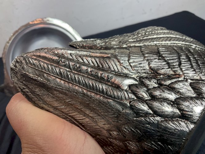 Seau à glace- DESIGN " CANARD " signé MAURO MANETTI FIRENZE 1960 -ICE BUCKET