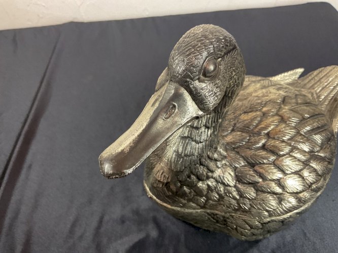 Seau à glace- DESIGN " CANARD " signé MAURO MANETTI FIRENZE 1960 -ICE BUCKET