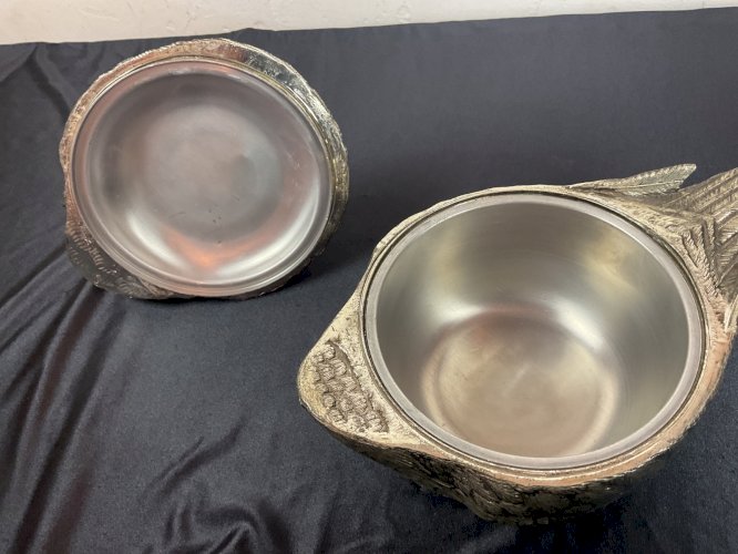 Seau à glace- DESIGN " CANARD " signé MAURO MANETTI FIRENZE 1960 -ICE BUCKET