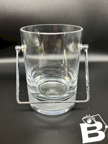 Seau à glace en cristal Daum, 1970