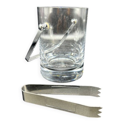 Seau à glace en cristal Daum, 1970