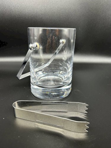 Seau à glace en cristal Daum, 1970