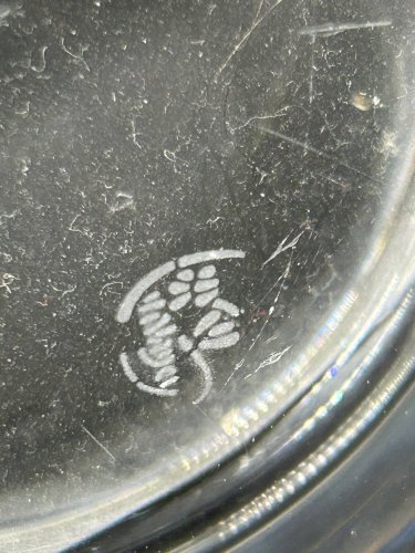 Seau à glace en cristal Daum, 1970