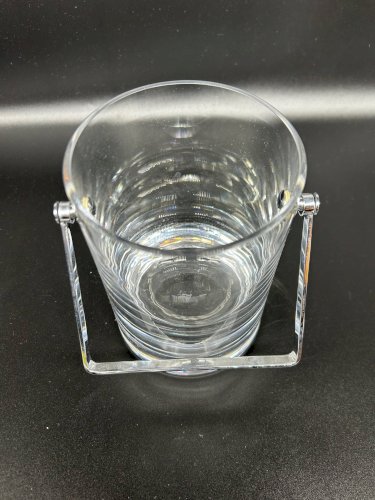 Seau à glace en cristal Daum, 1970