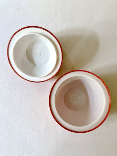 Seau à glace pomme, made in Italy, années 1970