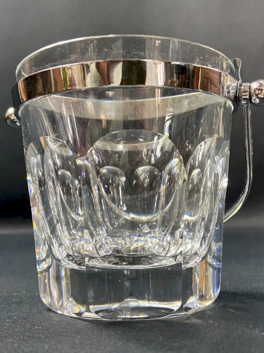 Seau à glaçons en cristal signé BACCARAT modèle Harcourt Talleyrand