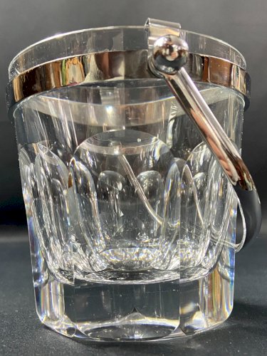 Seau à glaçons en cristal signé BACCARAT modèle Harcourt Talleyrand