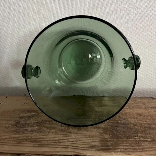 Seau à glaçons en verre soufflé