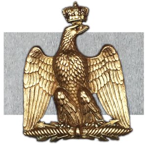 SECOND EMPIRE FRANCE: EAGLE OF THE SECOND EMPIRE IN GILDED BRONZE NAPOLEON XIX ORIGINAL