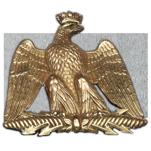 SECOND EMPIRE FRANCE : AIGLE DU SECOND EMPIRE EN BRONZE DORÉ NAPOLÈON XIX ORIGINAL