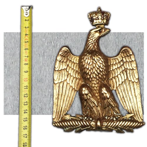 SECOND EMPIRE FRANCE : AIGLE DU SECOND EMPIRE EN BRONZE DORÉ NAPOLÈON XIX ORIGINAL