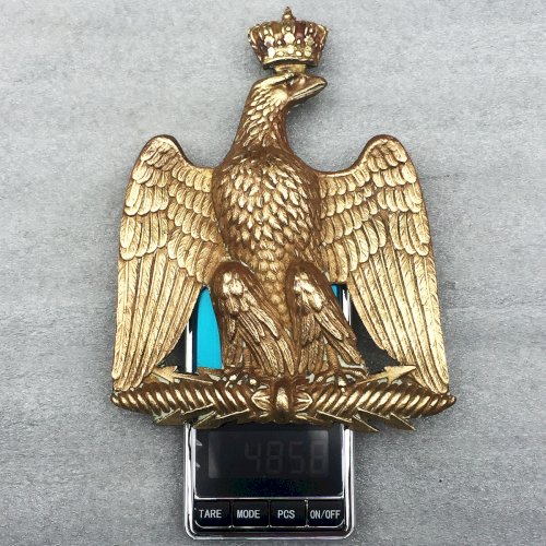 SECOND EMPIRE FRANCE : AIGLE DU SECOND EMPIRE EN BRONZE DORÉ NAPOLÈON XIX ORIGINAL