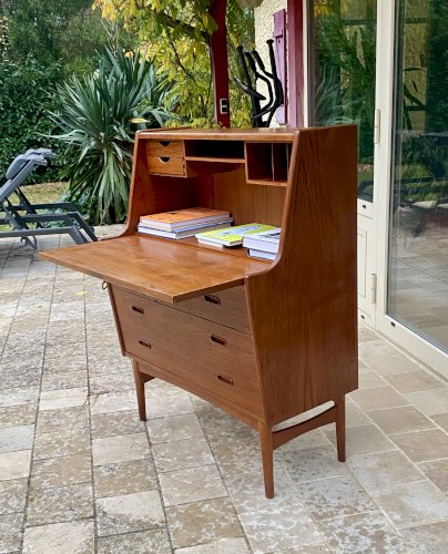 Secrétaire / bureau danois modèle 37 par Arne Wahl Iversen pour Vinde Møbe