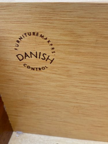 Secrétaire / bureau danois modèle 37 par Arne Wahl Iversen pour Vinde Møbe