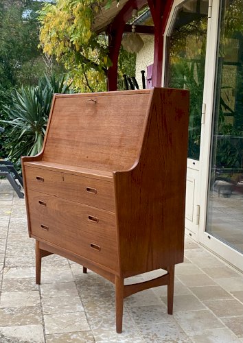Secrétaire / bureau danois modèle 37 par Arne Wahl Iversen pour Vinde Møbe