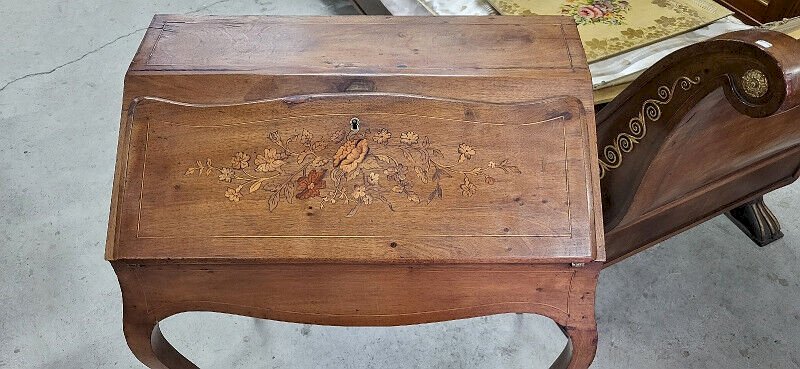 SECRETAIRE DE DAME MARQUETERIE