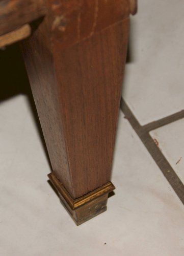 Secrétaire en acajou blond d’époque Louis XVI