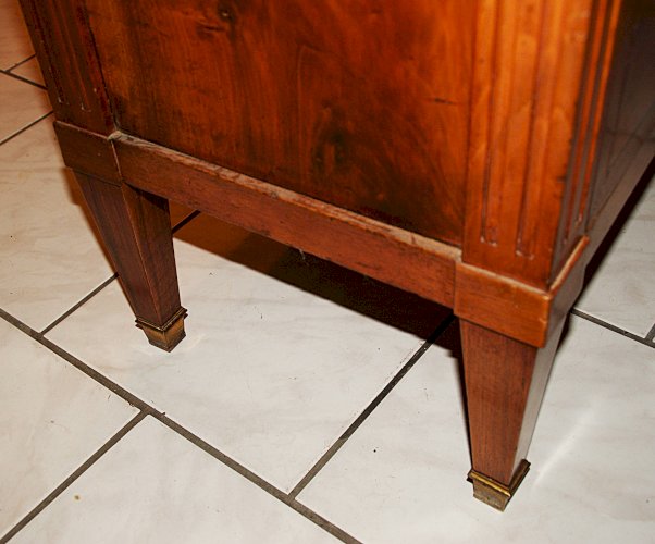 Secrétaire en acajou blond d’époque Louis XVI