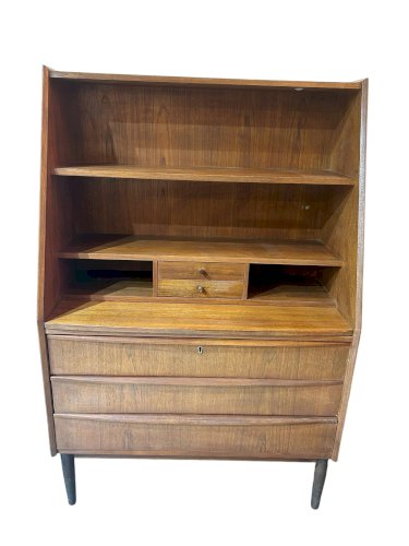 secrétaire scandinave en teck 1960
