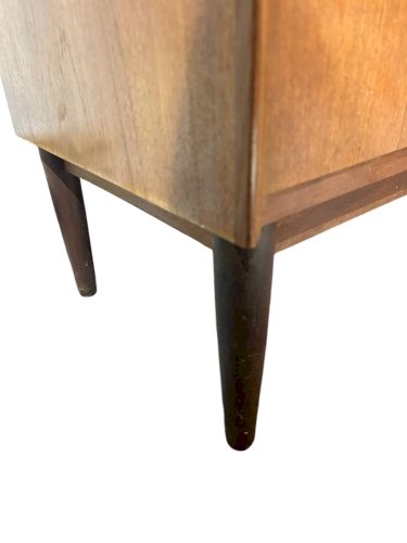 secrétaire scandinave en teck 1960