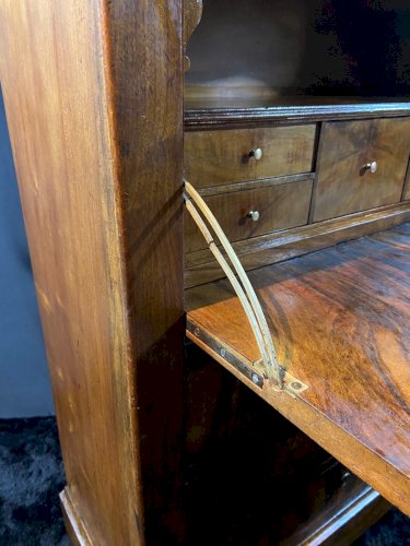 Secrétaire XIXe en noyer d'époque Louis-Philippe