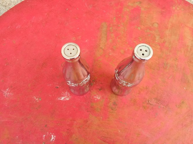 Sel et poivre Coca-Cola vintage