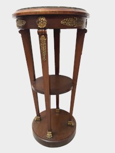 Sellette en acajou de style Empire XX siècle