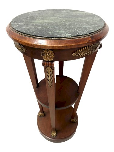 Sellette en acajou de style Empire XX siècle