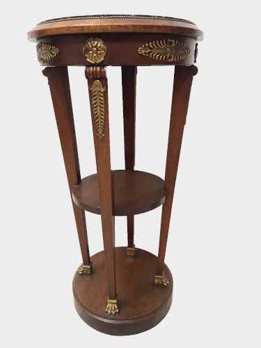 Sellette en acajou de style Empire XX siècle