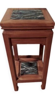 Art Deco wooden pedestal