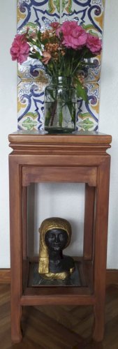 Sellette en bois Art Déco