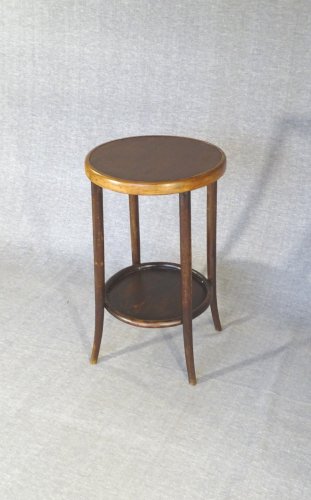 Sellette, table d'appoint par KOHN, vers 1910 bistrot bois-courbé - no Thonet -
