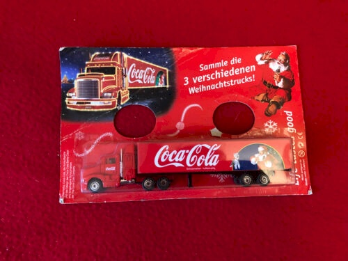 Semi-remorque Coca-Cola Mocity 1/64 - Rouge Et Noir - Neuf