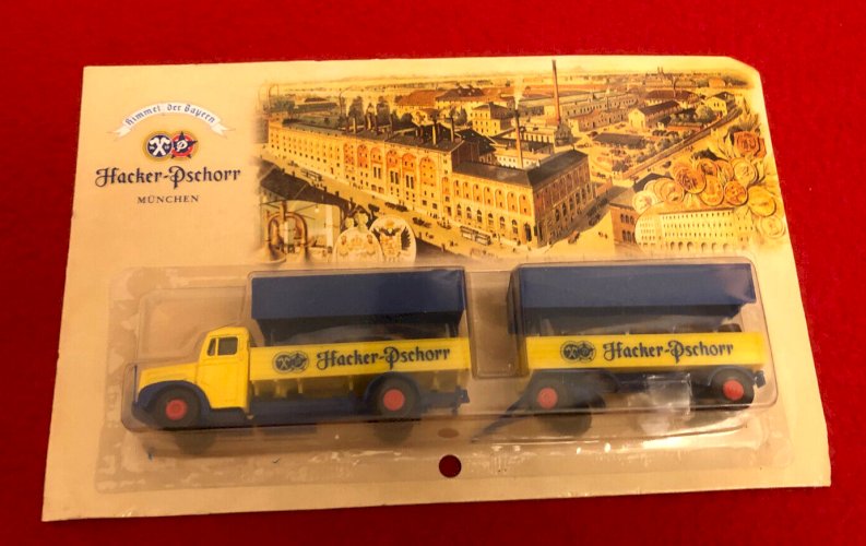 Semi-remorque Man Diesel Hacker-Pschorr 1/87 HO