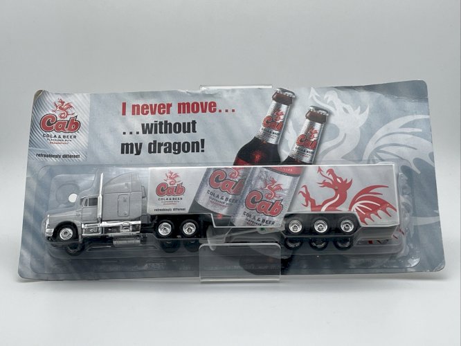 Semi-remorque Peterbilt 377 Cab Cola & Beer 1/87 HO