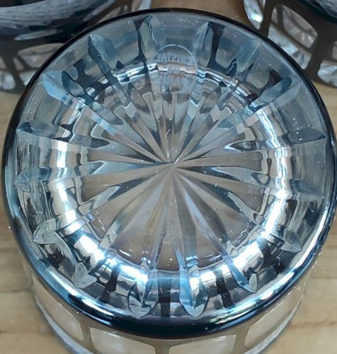 Série 6 Verres à Vin A Pieds  Anciens Cristal De Paris Art De La Table Ancien