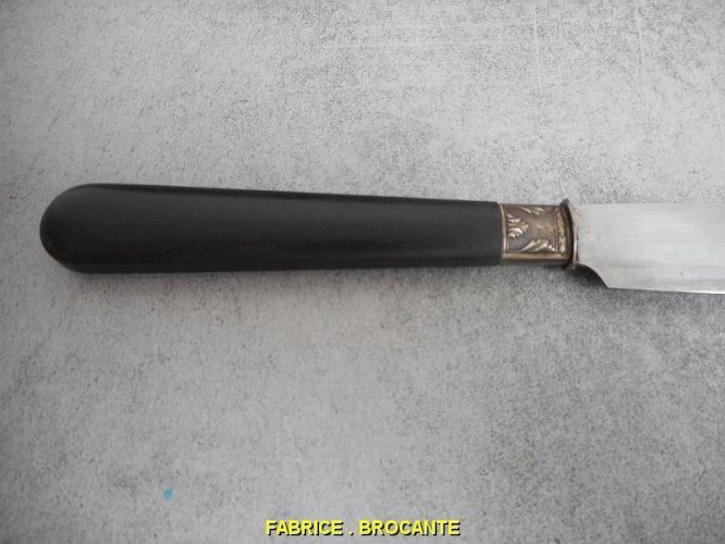 SERIE DE 12 COUTEAUX + SERVICE A DECOUPER