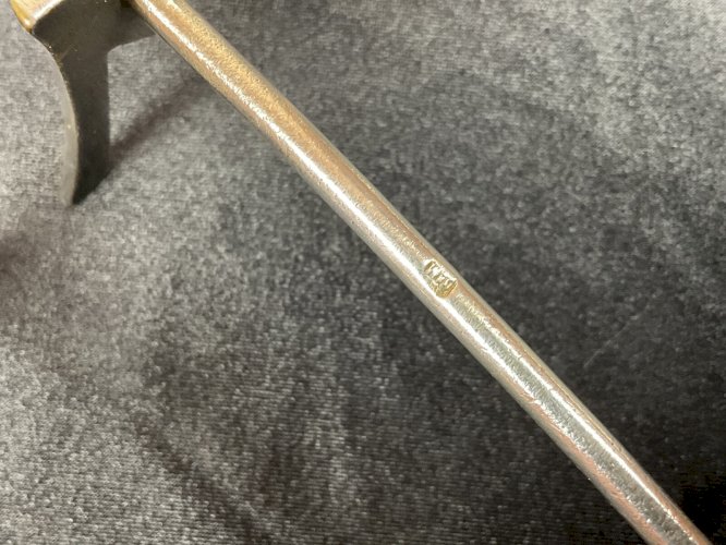 Série de 12 porte couteaux Métal Argenté Style Louis XV